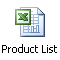 Microsoft Excel Product List XLS File